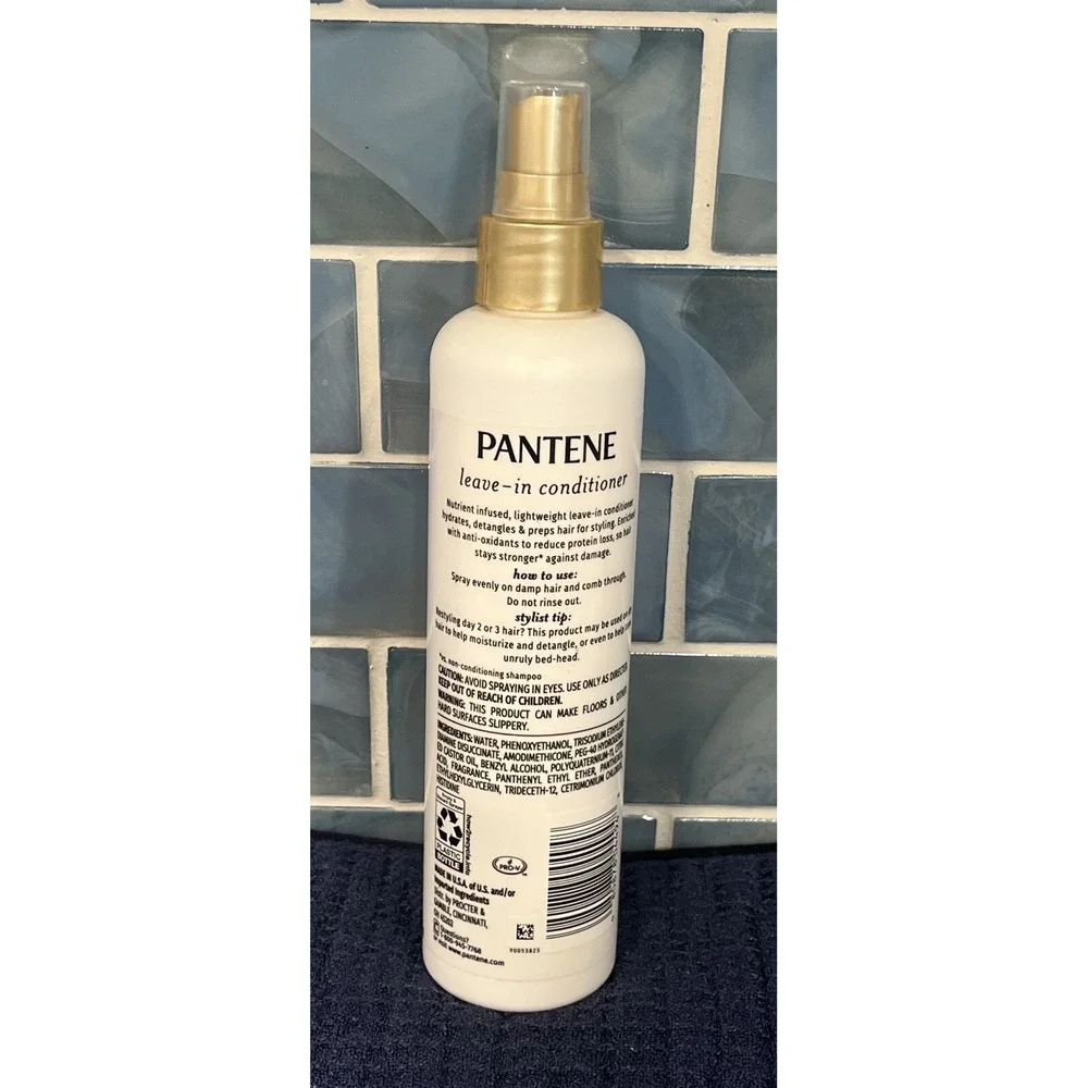Pantene Pro-V‎ Moisturizing Leave-in Conditioner Spray Mist 8.5 Fl oz NEW